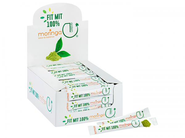Moringa Blattpulver 1 g Sticks-50 Stück