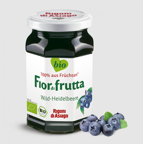 Fruchtaufstrich Wild-Heidelbeere bio