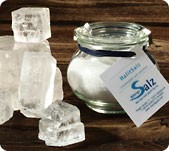 Halit-Salz kubische Blöcke 500g